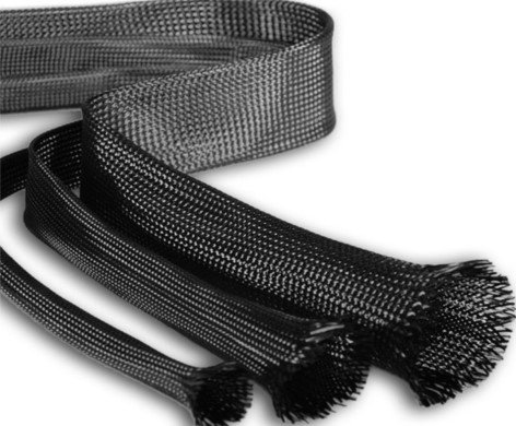 BRAIDING SLEEVE 10 ML سلیفی وایەر ڕەش