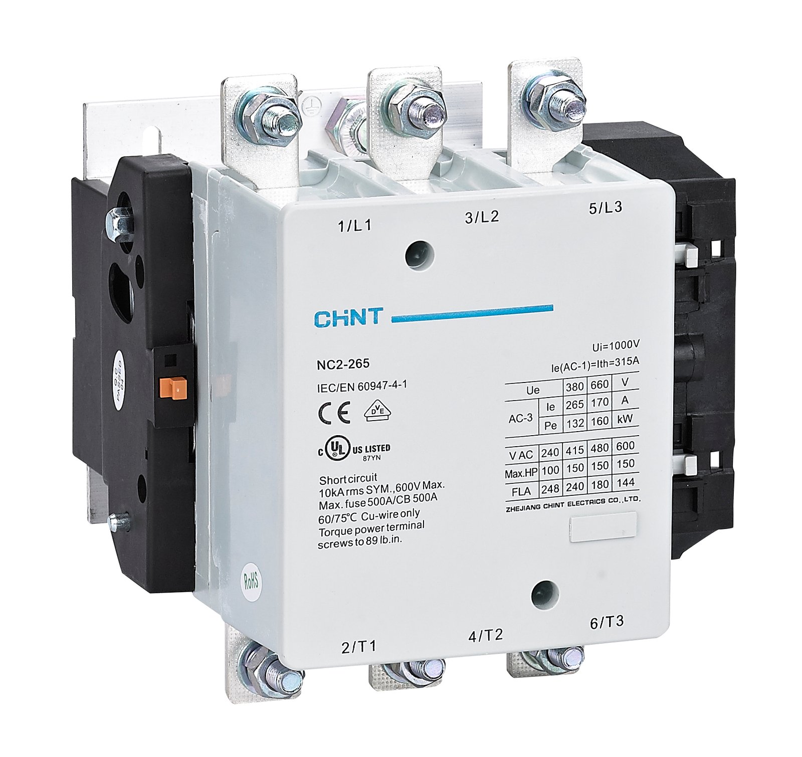 CHINT NC2-150 کؤنداکتەری چوار پوڵ 200A