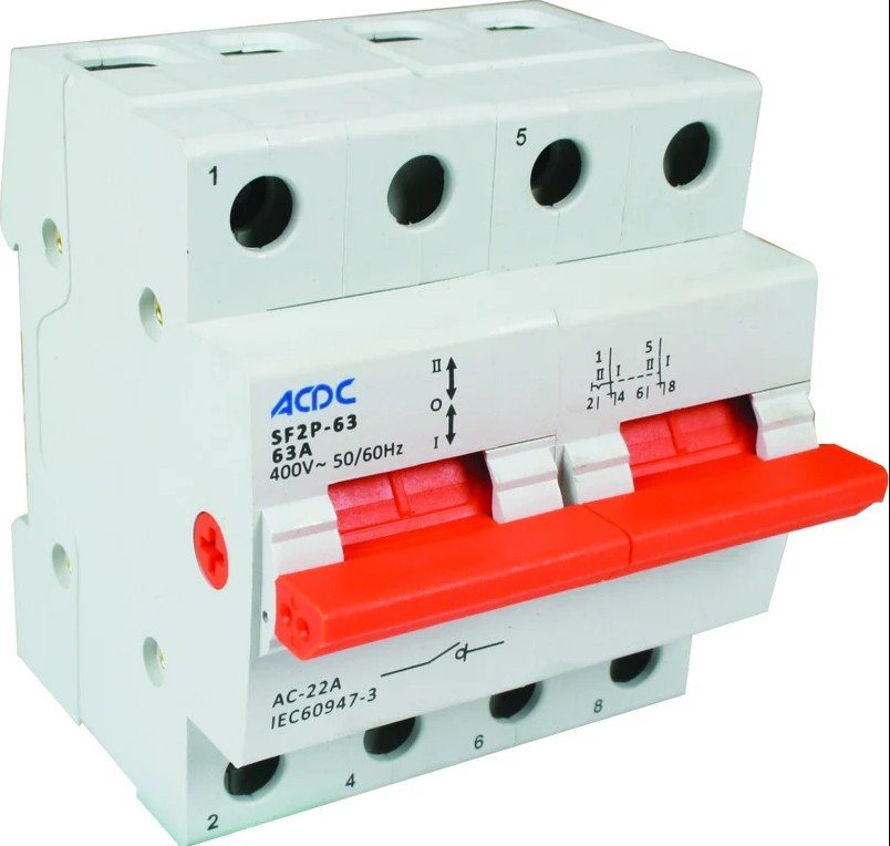 CHANJOVAR 63A 2P چەنجۆڤەری ئۆتۆمەنیۆڵ