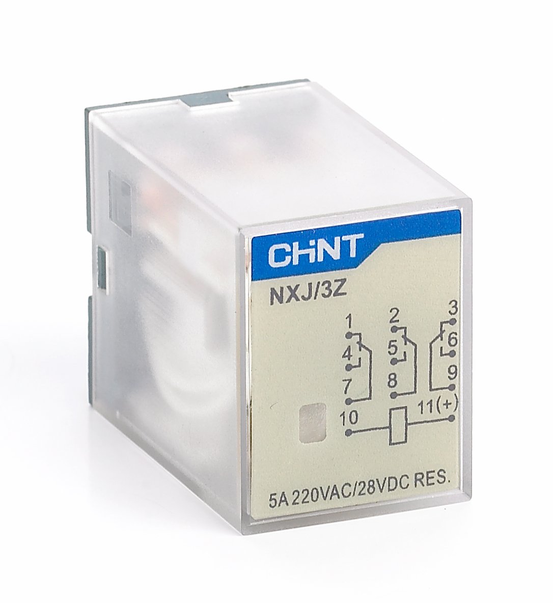 CHINT RELA NXJ-AC ریلەی 14 قاچ چەنت 24V AC