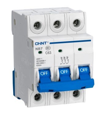 CHINT NB7 MEN 3P C50A مین چەنت سریفێز