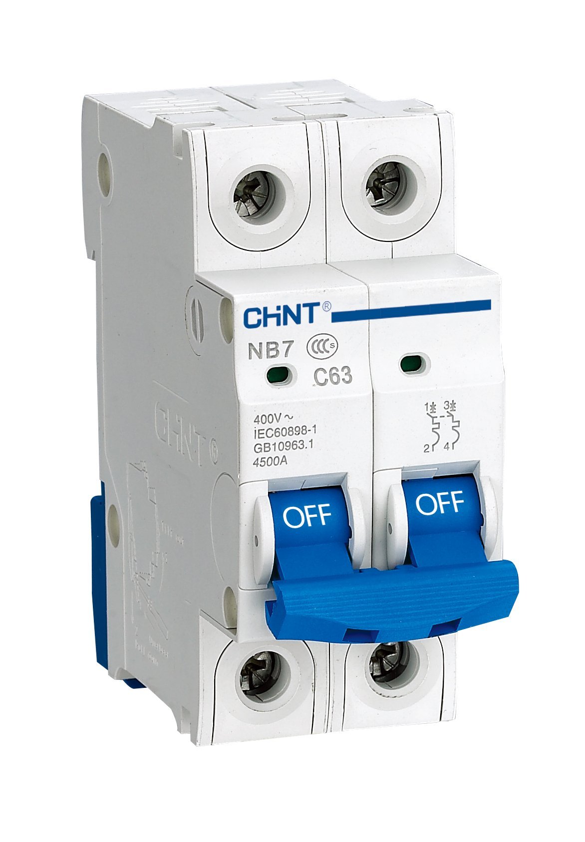 CHINT NB7 MEN 2P C2A مین چەنت سنگڵ